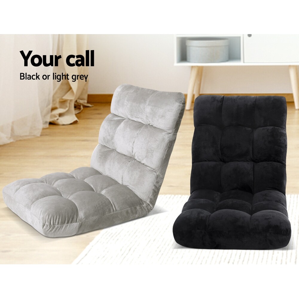 Artiss Lounge Sofa Bed Floor Recliner Futon Chaise Folding Couch Chair