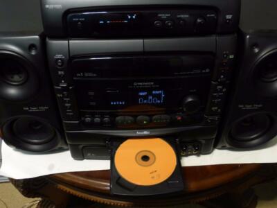 Pioneer CL-J75LD Laser Disc LD CD AM FM Dual Cassette Audio Video