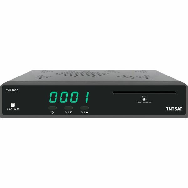 Terminal satellite HD Triax THR 9930 pour corriger une mauvaise réception TV