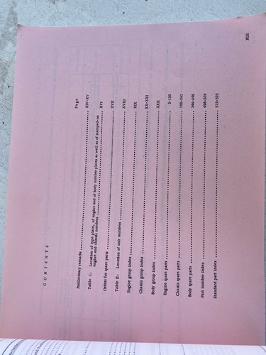 Mercedes-Benz Type 300SL Roadster Spare Parts Book/Manual/List Edition C - Bild 4 von 11