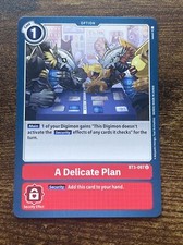 Digimon Card Game A Delicate Plan BT3-097 U L4740*