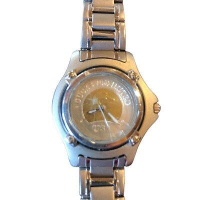 Ducks Unlimited Gold Tone Womens Wrist Watch Bird  display picture 2