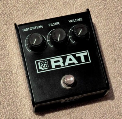 Proco RAT 1987,  Blackface , Vintage & Rare, made in USA