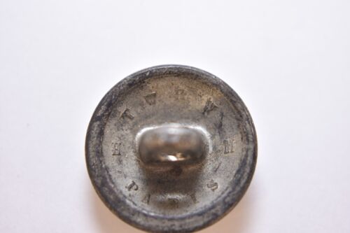 Vintage Pewter Paris Lyon Mederterian Railway Button - Picture 2 of 3