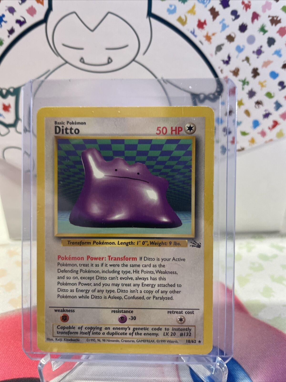 Pokemon - Ditto 107/159 - Crown Zenith - Reverse Foil Card