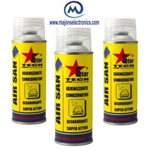 3 Spray Igienizzante SANIFICANTE Condizionatore Climatizzatore AUTO CLIMA AIR