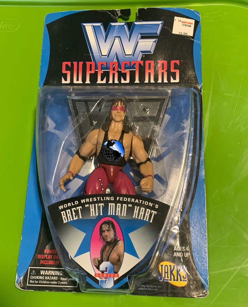 Jakks Pacific WWF Superstars Bret Jakks Pacific WWF Superstars Bret