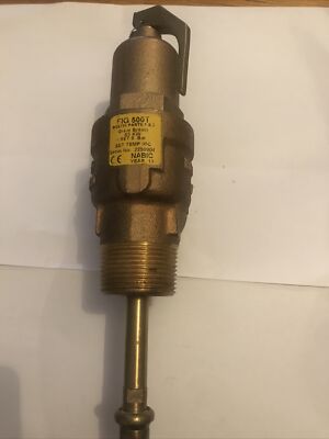 NABIC FIG 500T kombiniertes Druck- & Temperaturbegrenzungsventil DN25 2,7 bar