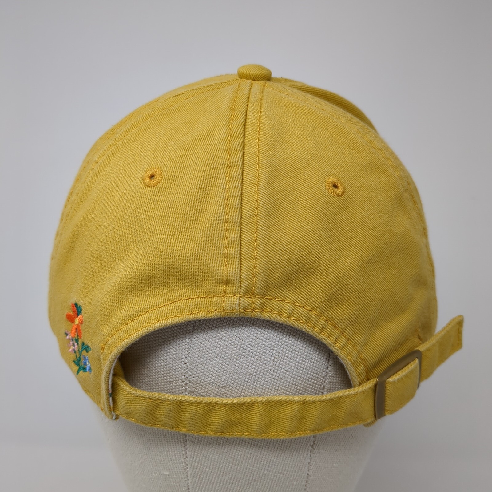 Bee Kind Slideback Hat Yellow OS Adjustable Embro… - image 5
