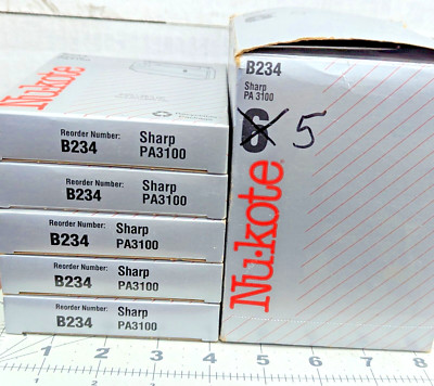 (5) B234 NUKOTE Sharp PA-3100 Series Typewriter Ribbon [C4B6] | eBay