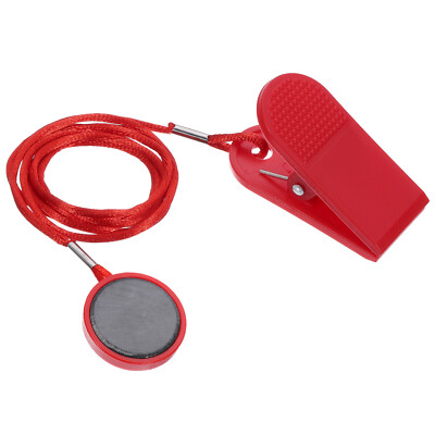 Treadmill Magnet Safety Key with Black Magnet