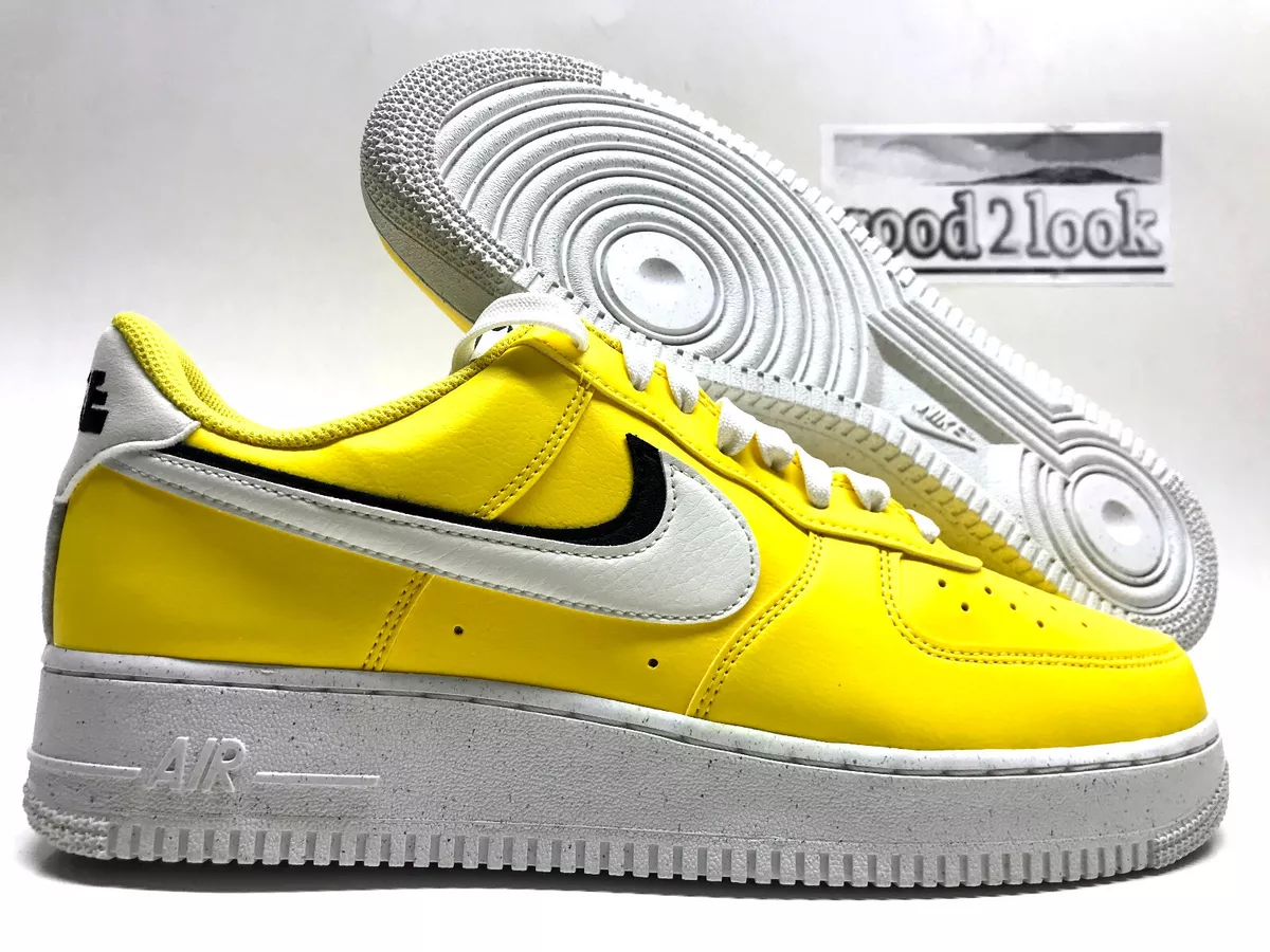 Nike Air Force 1 LV8 Black/White/Tour Yellow