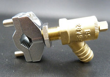 Self Cutting / Bore 15mm  Tap with 15mm Drain Off Cock - for Garden Supply etc