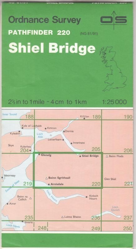 Shiel Bridge (Pathfinder Maps) : Ordnance Survey