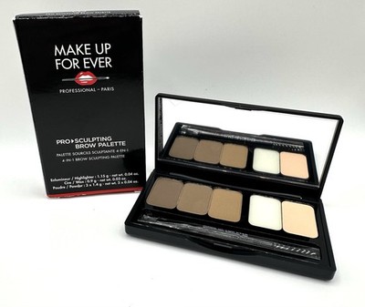 Make Up For Ever Pro-Sculpting Brow Palette ~Shade 1~ 2.1oz/59.5g NIB