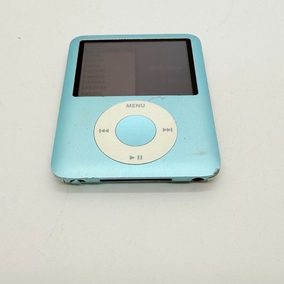 Apple iPod Nano 3rd Gen 8GB Light Blue Tested Classic Click Wheel