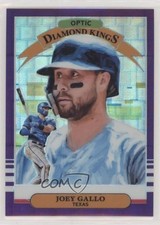 2019 Donruss Optic Diamond Kings Purple Pandora Prizm 45/99 Joey Gallo #15 8k4