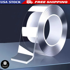 Nano Double Sided Tape Heavy Duty Waterproof Reusable Traceless Adhesive