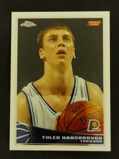 (#370/999) 2009 TYLER HANSBROUGH TOPPS CHROME #108 ROOKIE CARD UNC MINT RARE HOT. rookie card picture