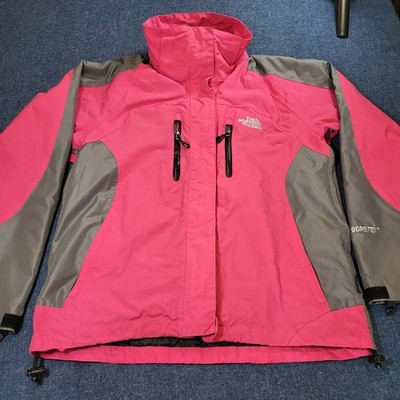The North Face Summit Series Gore-Tex Jacket Pink Grey Womens Medium Waterproof