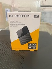 Western Digital My Passport 2.5" 3TB External Hard Disk Drive - Black