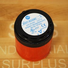 Allen Bradley 855T-B24DN5 Ser B 24Vac/dc Steady Incandescent Amber Stacklight