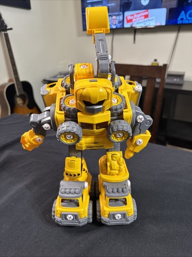 Lexibook ROBOTRUCK Deformation Robot Toy Set Detachable 5IN1 Engineering Vehicle
