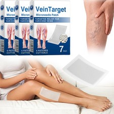 3Box/12PCS Vein Target Microneedle Patch Advanced Legs Varicose Veins Treatment