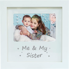 Me and My Sister Picture Frame, Sibling Gifts, Little or Big Sister Gift, Gender