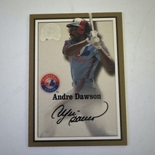 ANDRE DAWSON 2000 Fleer Greats of the Game AUTO EXPOS