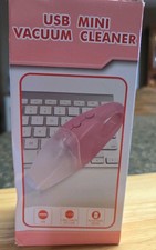 Free Shipping Pink USB Mini Vacuum for Desk Messes Keyboard Cleaner