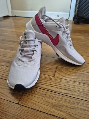 New Women s Size 7.5 White Pink Nike Legend Essential Shoes CQ9545 556