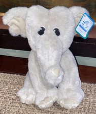 Applause Gray Elephant Plush 10" Stuffed Animal Super Soft New Mint With Tags