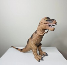 Toys R Us Dinosaur T Rex 16" T 22" L Large Soft Rubber Maidenhead Jurassic HUGE