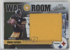 2006 Playoff Absolute Memorabilia War Room Jumbo Prime 9/25 Omar Jacobs 0b2