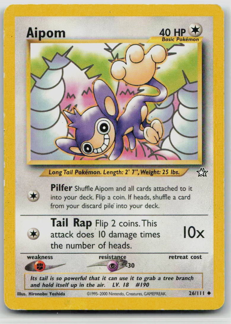 Aipom 026/111 DM FREE SHIPPING