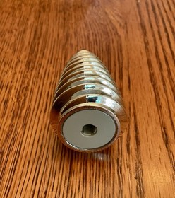 Lego Rock Raiders Spiral Cone Chrome Drill 4940 4970 Replacement Part Piece