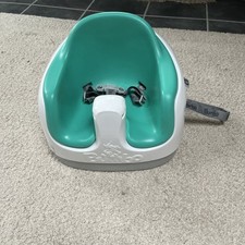 Bumbo Multi Seat & tray for Kids Adjustable Harness seat for 6-36 Months - green
