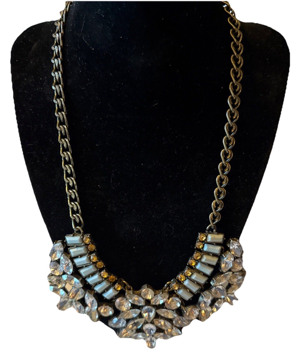 SugarFix Baublebar Statement Collar Necklace Bib … - image 1