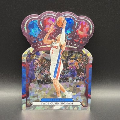 2023-24 Panini Crown Royale - Cade Cunningham #42 Pink Crystal /75