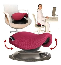 Humantool Portable Saddle Stool Chair - Black Saddlestool Human Tool Ergonomic 