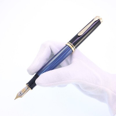 Pelikan Fountain Pen Souverän M800 Blue Stripe M | eBay