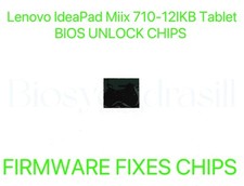Lenovo IdeaPad Miix 710-12IKB Tablet, ADMIN NO PASSWORD FIRMWARE BIOS CHIP