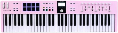 Arturia KeyLab Essential mk3 61-key Keyboard Controller - Rose Quartz