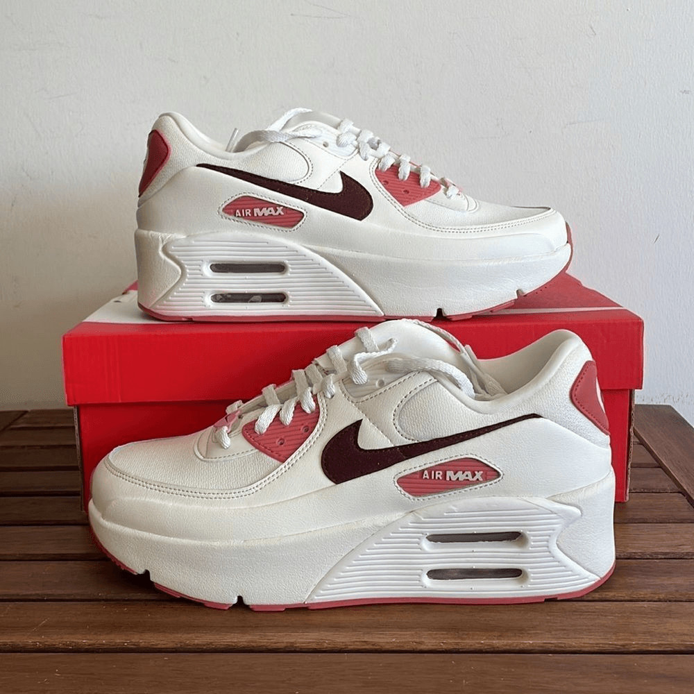 Nike Air Max 90 LV8 SE Valentine's Day 2024 USA Women 9.5/UK 7/EU 41(FZ5164-133)