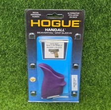 Hogue HandALL Beavertail Grip Sleeve S W Shield 9/40 Ruger LC9 EC9, Purple 18406