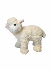 Living Nature Cream Lamb Sheep Stuffed Plush Toy 10