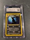 Pokémon Neo Discovery 1st Edition Holo Umbreon 13/75 CGC 10 Gem Mint 2001
