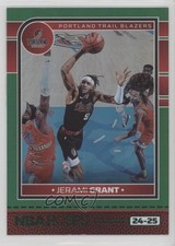 2024-25 Panini NBA Hoops Green 4/99 Jerami Grant #136 0w8