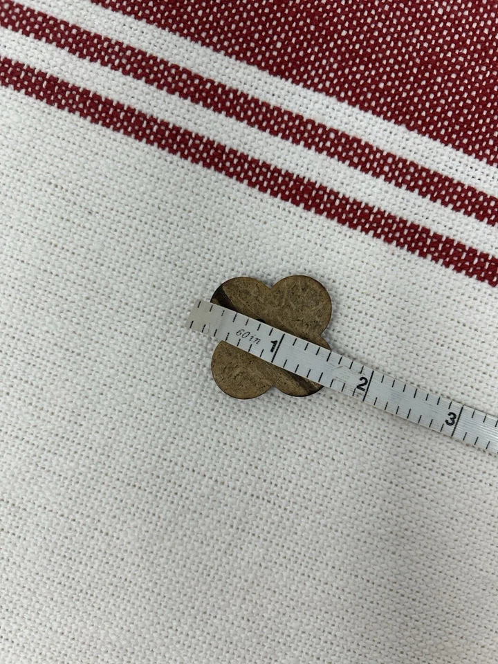 Large Flower Clover Shape Coconut Shell Sewing Buttons 1.75”- 6 Pieces - Image 4 of 4